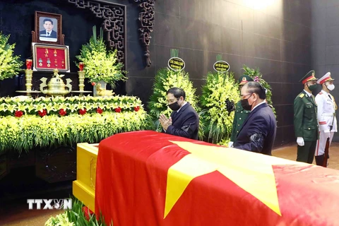 Tổ chức trọng thể lễ tang nguyên Phó Thủ tướng Chính phủ Nguyễn Côn