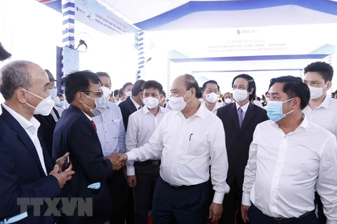 Chủ tịch nước phát lệnh thông xe tuyến chính Trung Lương-Mỹ Thuận