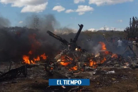 Rơi trực thăng quân sự ở Venezuela, gây thương vong và mất tích