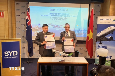 Bamboo Airways công bố đường bay Thành phố Hồ Chí Minh-Sydney