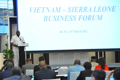Thúc đẩy hoạt động xúc tiến thương mại và đầu tư Việt Nam-Sierra Leone