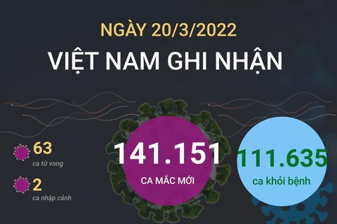 [Infographics] Cập nhật thông tin về tình hình COVID-19 tại Việt Nam