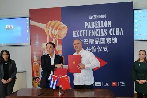 Cuba mở gian hàng trên nền tảng thương mại JD.com của Trung Quốc