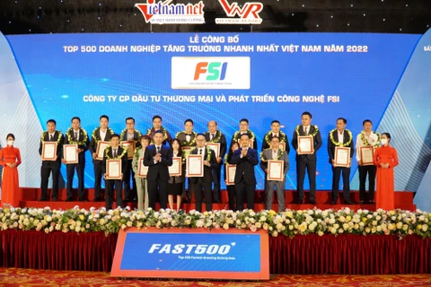 Công bố BXH 500 doanh nghiệp tăng trưởng nhanh nhất Việt Nam