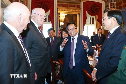 Thủ tướng Phạm Minh Chính gặp Chủ tịch thường trực Thượng viện Hoa Kỳ