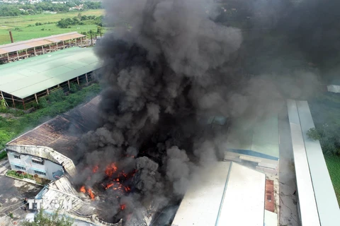 Quảng Nam: Kịp thời khống chế vụ cháy tại Nhà máy may xuất khẩu