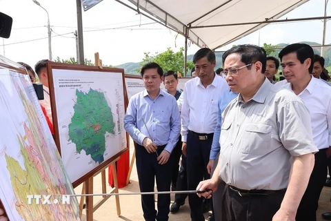 [Photo] Hoạt động của Thủ tướng Phạm Minh Chính tại tỉnh Sơn La