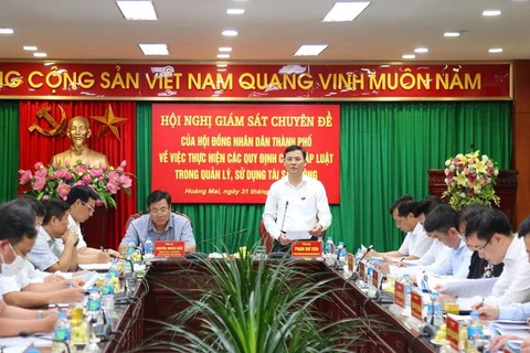 Hà Nội: Đề nghị sớm nghiệm thu dự án khu di dân Đền Lừ 3