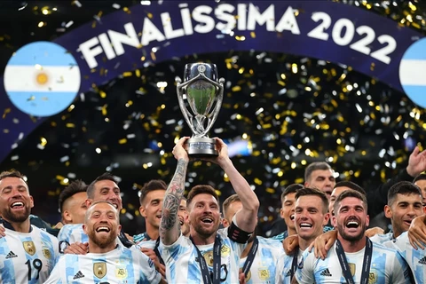 Thắng đậm Italy, tuyển Argentina giành Siêu cúp Liên lục địa