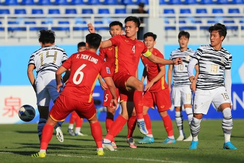 Video siêu phẩm của Tiến Long giúp U23 Việt Nam cầm hòa U23 Hàn Quốc