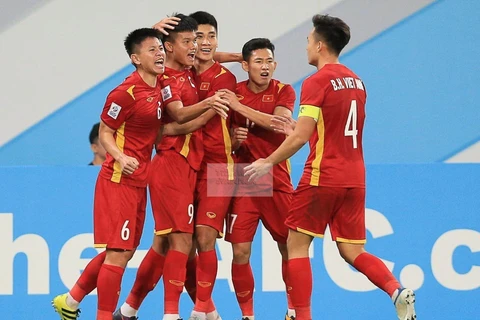 U23 Việt Nam thi đấu ấn tượng dưới thời HLV Gong Oh-kyun. (Ảnh: TTXVN phát)