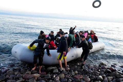 Hy Lạp giải cứu hơn 100 người di cư trên Địa Trung Hải