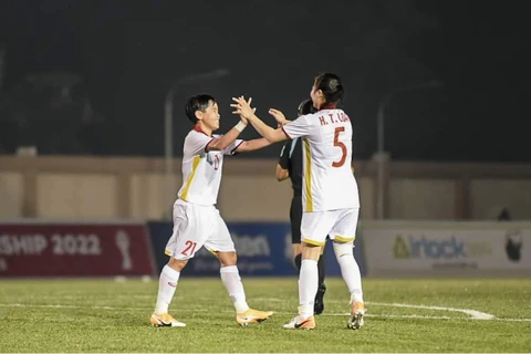 Tuyển nữ Việt Nam sớm giành vé vào bán kết AFF Cup 2022