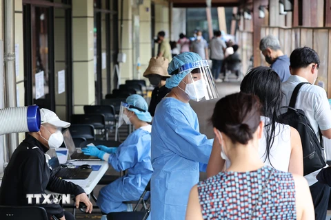 Số ca nhiễm mới COVID-19 theo ngày ở Hàn Quốc vượt 40.000 
