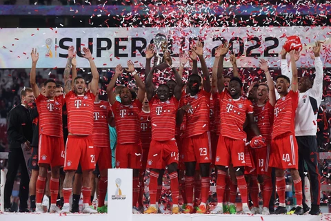 Bayern Munich lần thứ 10 giành Siêu cúp Đức. (Nguồn: Getty Images)