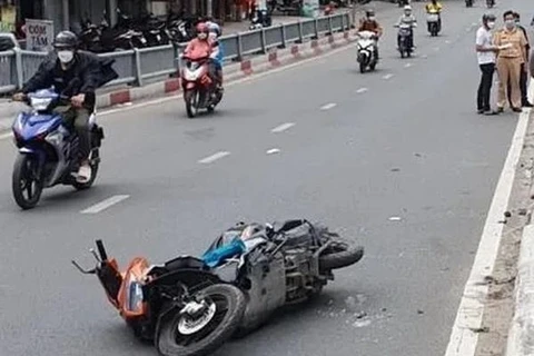 Quảng Trị: Hai xe môtô va chạm khiến 2 người thương vong