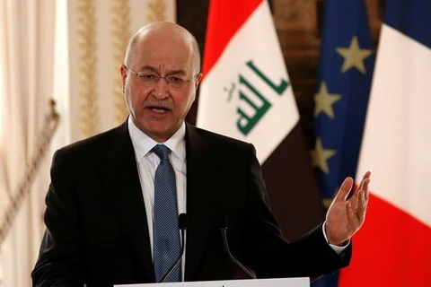 Tổng thống Iraq Barham Salih đề cập khả năng bầu cử sớm