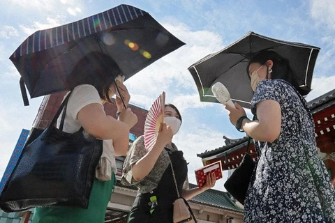 Nhật Bản trải qua mùa Hè nóng kỷ lục thứ hai sau năm 2010