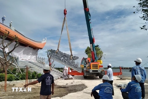 Bà Rịa-Vũng Tàu: Tháo dỡ công trình sai phạm tại Cảng quốc tế Mỹ Xuân