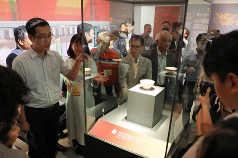 Nhiều 'Báu vật Hoàng cung Thăng Long' lần đầu ra mắt công chúng