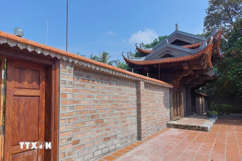 Hà Nội: Kiểm tra việc tu bổ không phép bức tường tại chùa Kim Liên