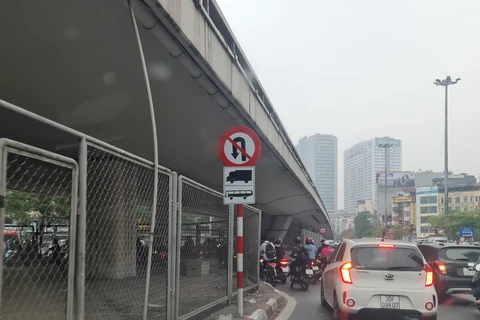 Thành phố Hà Nội tiếp tục điều chỉnh giao thông nút Ngã Tư Sở