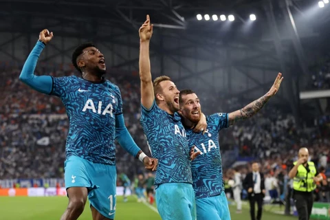 Tottenham vào vòng 1/8 Champions League. (Nguồn: Getty Images)