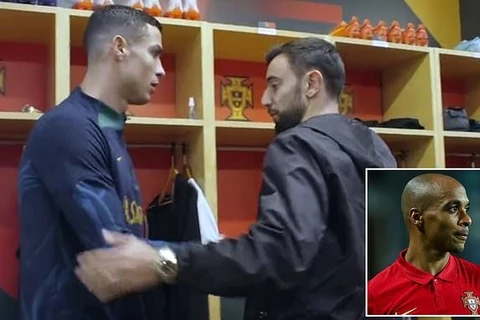Ronaldo đã nói gì với Bruno khi chạm mặt ở đội tuyển Bồ Đào Nha?