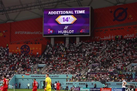 Kỷ lục về thời gian bù giờ được thiết lập ở World Cup 2022