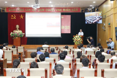 Đảng ủy Khối các cơ quan TW thông tin chuyên đề quý 4 năm 2022