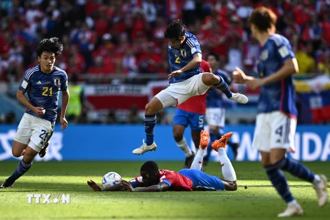 Nhật Bản đẩy mình vào thế khó sau thất bại trước Costa Rica