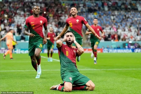 Cận cảnh Bồ Đào Nha 'phục hận' Uruguay, thẳng tiến vòng 1/8 World Cup