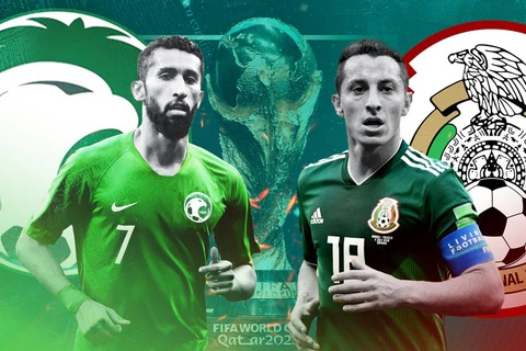Link xem trực tiếp Saudi Arabia-Mexico tại bảng C World Cup 2022