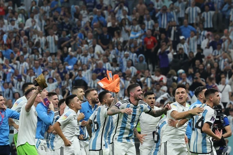 Hình ảnh đáng nhớ trong ngày Argentina vào chung kết World Cup 2022
