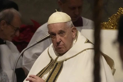 Giáo hoàng kêu gọi chấm dứt xung đột trong thông điệp Giáng sinh