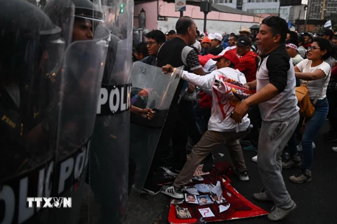 Liên minh châu Âu lên án tình trạng bạo lực lan rộng ở Peru