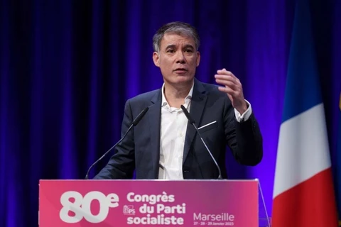 Điện chúc mừng Bí thư thứ nhất của Đảng Xã hội Pháp Olivier Faure