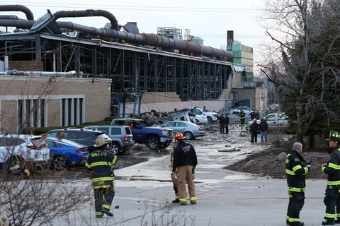 Mỹ: Nổ lớn tại một nhà máy kim loại ở Ohio, ít nhất 14 người bị thương