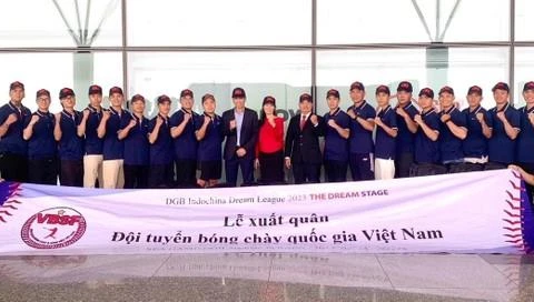Đội tuyển Việt Nam thi đấu mở màn giải Cúp Bóng chày DBG 2023