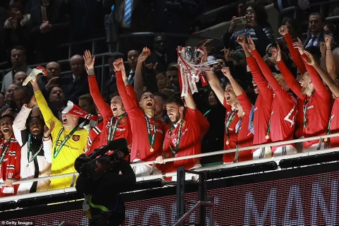 M.U vô địch Cúp Liên đoàn Anh: Giải 'cơn khát' danh hiệu suốt 6 năm