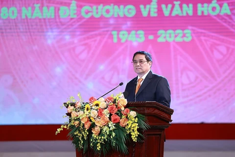 ​Phát biểu của Thủ tướng tại lễ Kỷ niệm 80 năm Đề cương về Văn hóa