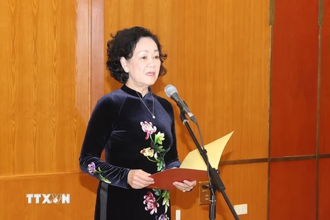 Bà Trương Thị Mai được phân công giữ chức Thường trực Ban Bí thư