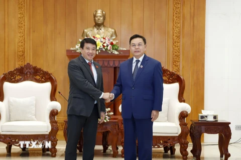Lào đánh giá cao kết quả hợp tác các cơ quan Quốc hội Việt Nam-Lào