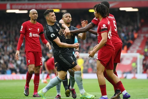 Liverpool và Arsenal chia điểm kịch tính tại thánh địa Anfield