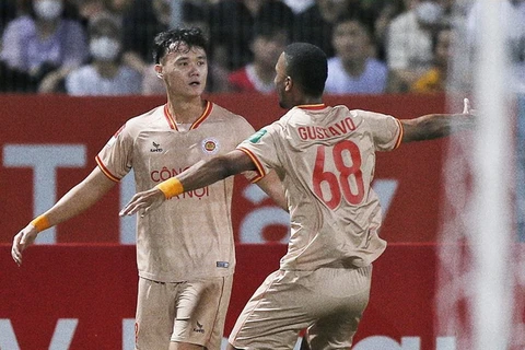 Kết quả vòng 7 V-League: Công An Hà Nội thắng 'vùi dập' Nam Định