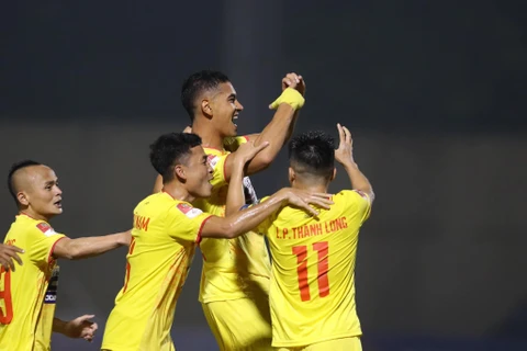 Thanh Hóa độc chiếm ngôi đầu V-League 2023. (Nguồn: Thanh Hóa FC)