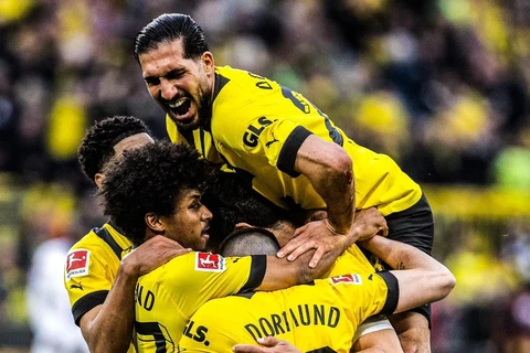 Dortmund lên ngôi đầu Bundesliga. (Nguồn: Getty Images)