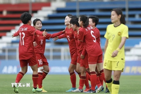 Cận cảnh chiến thắng của Đội tuyển Nữ Việt Nam trước Malaysia