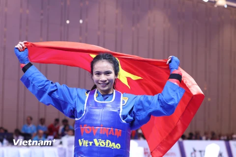 Vovinam mang huy chương Vàng về cho Đoàn Thể thao Việt Nam