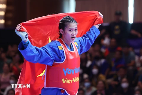 Vovinam giành liên tiếp 2 HCV cho Đoàn Việt Nam tại SEA Games 32